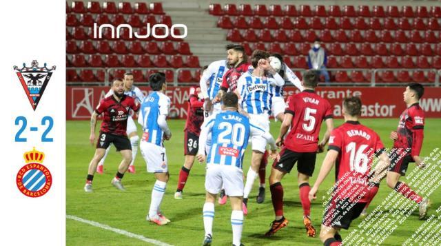 mk体育下载-【西乙】西班牙人终场前进球2比2 武磊和对手争执